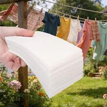 10/50/100/200pcs/300pcs/500pcs/Bag Color Absorbing Paper For Washing Machine - Laundry Essentials For Quick & Easy Wash, Decolorizing Cloths For Clothes, Durable & Efficient Cleaning Accessories - White - View 9