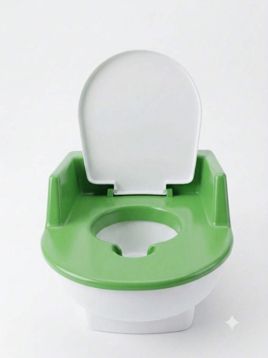 Toddler Potty Training Seat, Potty With Removable Bowl - Green - View 1