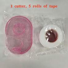 1/6/12 Rolls Microporous Breathable Eyelash Extension Tape, Eyelash Pad Under Eye Tape, Lint-Free, 4mm New Eyelash Lift Tape, Suitable For Makeup/Single Lash/Professional - White - View 14