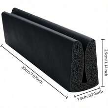 Dog Window Handrail, Soft Foam Pet Window Guardrail For Car Travel, Universal Window Threshold Buffer, Anti Saliva And Rain Protection Strip, Dog Comfortable Chin Support Pad, Pet Road Travel Accessories, Protect The Windows - one-size - View 2