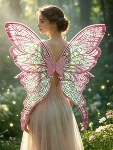 Butterfly Wings Fairy Wings Costume Party Props - Multicolor - View 3
