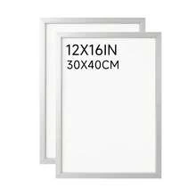 Mosearon 3pcs/2pcs/1pc Aluminum Alloy Minimalist Photo Frame 30x40cm, A3 A4 Classic Metal Photo Frame, A4 Certificate Frame, High-Quality Metal Brushed Texture, High-Resolution Organic Glass, Vertical And Horizontal Display - 0815 Flat Aluminum Alloy - View 25