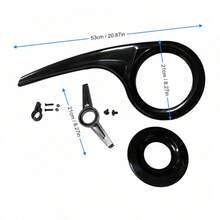 Black Bike Chain Guard PP Plastic Cover For 40-46T Chainring, Dust Shield For Mountain & Road Bikes - Multicolor - View 12