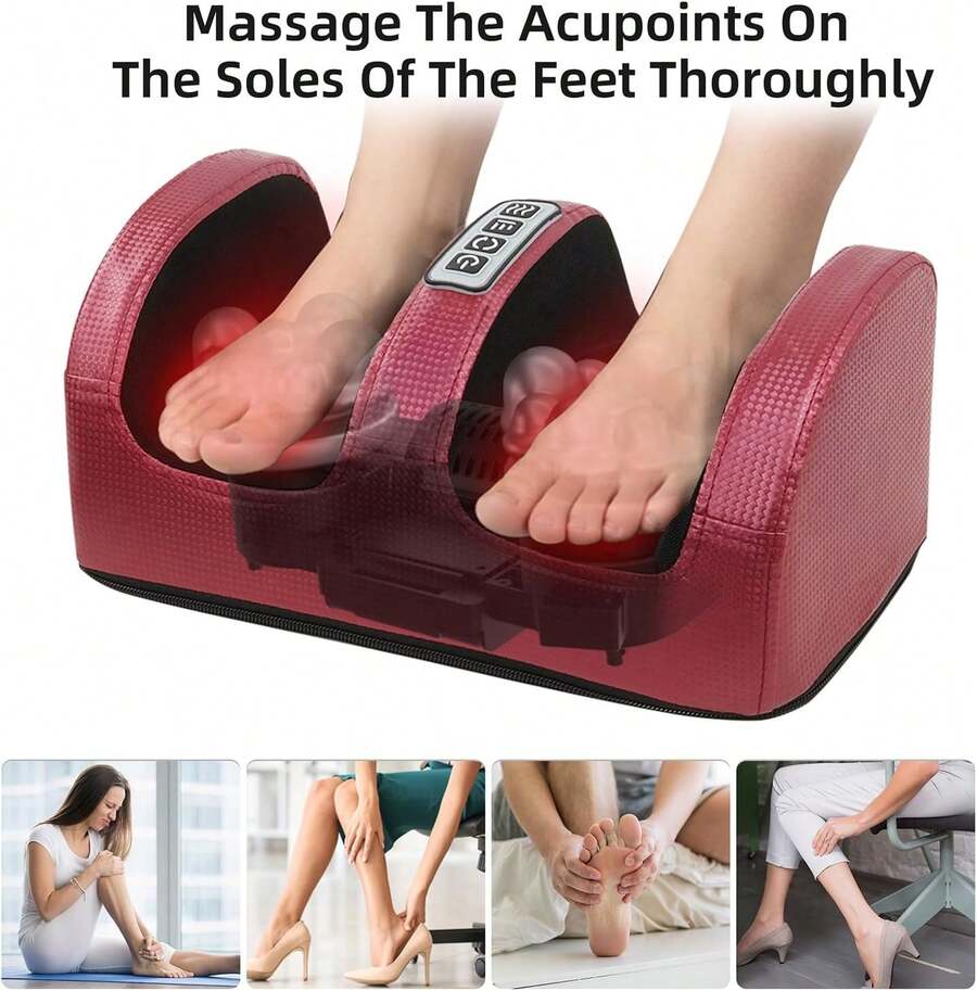 Foot Massager - Red - View 1