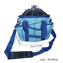 Multi-Pocket Tool Bag, Outdoor Gardening Tool Storage Bag, Durable Oxford Fabric Drawstring Storage Bag, Non-Slip Bottom Foot Pad Design, Equipped With Carrying Handle And Adjustable Shoulder Strap, Yard Gardening Maintenance Tool Storage, Home Repair Hardware Tool Organizer Bag, Multi-Compartment Large Capacity Tool Bag - Multifunctional Storage Bag - View 3
