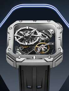 POEDAGAR Mechanical Watch Multifunction Waterproof Tourbillon Fashion Luxury Men's Watch Export Hot-Selling Wristwatch - Multicolor - View 3