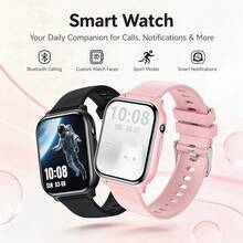ZhiKexing 1.83-Inch HD Display Smart Sports Watch, Wireless Calling, Wireless Music, Call Reminder, Customizable Watch Face, Multiple Sports Modes, Sedentary Reminder, Suitable As Gift For Friends And Couples, Compatible With Android And IOS - View 4