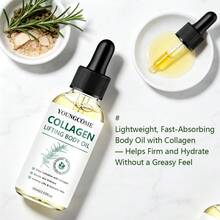 Body Oil For Dry Winter Skin, YOUNGCOME Collagen Hydrating Cold Weather Skincare, Winter Body Care Moisturizing Smoothing Body Oil, Winter Skincare Routine 40/60ml - Floral - View 1