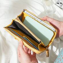 Long Zipper Women's Wallet Large Capacity - Multicolor - View 4