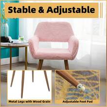 Home Office Chairs - Pink - View 3