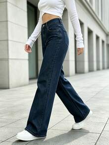 Women Jeans - Dark Wash - View 4