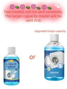 Deep Cleaning Washing Machine Liquid Cleaner | Powerful Drum Stain Remover & Deodorizer, Anti-Mold Washing Machine Descaler, Suitable For Front-Load And Top-Load Home Washing Machines, Multi-Purpose Laundry Care - Multiple Forms - View 7