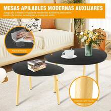 Living Room Table Sets - White - View 6