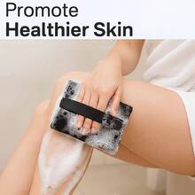 1/2/3pcs Random Deep Exfoliating Bath Brush, Rough Skin Exfoliating Sponge, Dead Skin Removal, Double-Sided Body Polishing Pad, Unisex Shower Bath Cloth - Multicolor - View 5