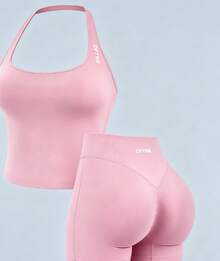 Rosa (Chaleco + Pantalones cortos)