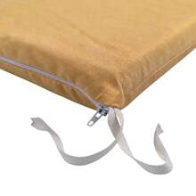 4 Pcs Luxury Chair Cushion 40x40 Cm – Thick-Filled Plush Seat Pad For Superior Comfort In Der Turkei - Yellow - View 7