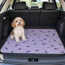 1pc/2pcs New Style Reusable Pet Pee Pad, Washable Dog Training Mat, Pet Floor Protection Mat For Dogs & Cats, Crate Playpen Home Travel Use, 3 Sizes - one-size - View 6
