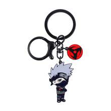 Naruto Akatsuki Metal Enamel Keychain Itachi Pain Deidara Hidan Chibi Figure Red Cloud Pendant Key Ring Backpack Charm Anime Fan Cosplay Gift - Multicolor - View 20