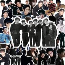 Hasbro 55pcs EXO Group Member Stickers Celebrity Merchandise Planner Stickers Luggage Notebook Decoration Waterproof Stickers - Style Random - View 4