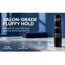 Hair Spray Penambah Volume & Pembentuk Rambut 90ml, Tahan Lama Sepanjang Hari, Meningkatkan Volume Akar Rambut, Cocok untuk Gaya Rambut Segar Sehari-hari, Tidak Berminyak, Semprotan Halus Tanpa Residu, Mudah Disisir dan Dibersihkan, Unisex, Cocok untuk Semua Jenis Rambut - Pakaian formal - View 5