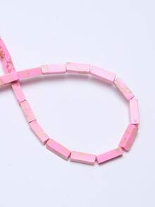 1 Strand 4x13mm Natural Stone Beads Rectangle Emperor Stone Loose Spacer Beads For Jewelry Making DIY Unique Bracelets Necklace Earrings - Multicolor - View 10