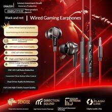 1 buah Earphone In-Ear Berkabel dengan Mikrofon 3.5mm/Type-C Stereo Latensi Rendah Headphone Gaming untuk Musik Panggilan PC Laptop Android iOS - View 10