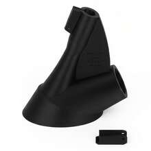 Black Multi-Functional Vacuum Cleaner Adapter, Durable Plastic Universal Cleaning Tool For Car Interior Seats Carpets And Dashboards - View 3