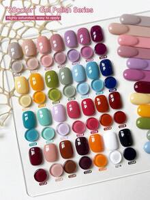 Tingse 28-Grid Amusement Park Gel Nail Polish Set, Gel Nail Art Serbaguna dengan Saturasi Tinggi dan Tahan Lama - MultiWarna - View 3