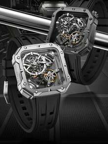 POEDAGAR Mechanical Watch Multifunction Waterproof Tourbillon Fashion Luxury Men's Watch Export Hot-Selling Wristwatch - Multicolor - View 2