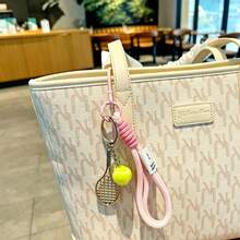 Creative Tennis Ball Keychain, Exquisite Tennis Sports Bag Pendant - Multicolor - View 6
