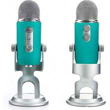 Casing Silikon Blue Ye Ti - Pelindung Silikon Perlindungan Penuh untuk Mikrofon Blue Ye Ti & Ye Ti Pro - Pelindung Mikrofon Anti Debu dan Anti Gores untuk Studio Rumahan, Streaming, Podcast, dan Pengaturan Rekaman (Hijau Giok) - Satu-Ukuran - View 4
