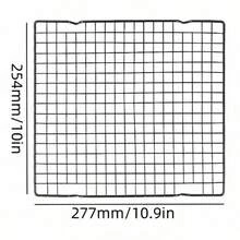 1 Black Non-Stick Drying Rack, Kitchen Baking Tool, Bread Cooling Rack, Cookie, Food Cooling Rack - Black - View 10
