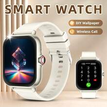 ZhiKexing 1.83 Inch Smart Watch, Compatible With IOS And Android Phones, (Answer/Make Calls), Multiple Sports Modes/Massive Watch Faces/Built-In Games/AI Voice Control/Unisex Sports Watch - View 2