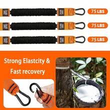 1 Set Resistance Bands Home Gym Workout Equipment, Resistance Bands With Handles, Door Anchor Training Bands Suitable For Indoor Fitness Use - A - View 5