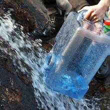 1pc Portable PC Water Tank With Faucet, Outdoor Camping Drinking Water Storage, Blue Water Storage Bucket, 2.99-24.98 L Container - Blue - View 7