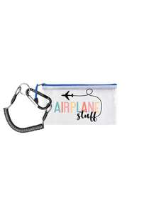 Holiday Travel Organizer Bag, Anti-Theft Chain Wallet, Passport Holder, Cable Organizer, Cosmetic Bag, Coin Purse, Mesh Design For Easy Access - Multicolor - View 14