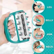 Handheld Massage Roller, Full Body Roller Massager, Home Muscle Relief Massager, Suitable For Legs And Back - Multicolor - View 2