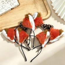 1pc New Nick Wilde Fox Ear Headband - Cute Party Hair Accessory, Adorable Character Design, Valentine's Day Gift & Everyday Cosplay Prop, Birthday Decor, Party Decor, Boyfriend Gift, Birthday Gift, Random Color/Style - Brown - View 8