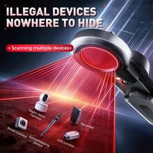 Smart Anti-Spy Camera Detector, Hotel Hidden Camera Finder, Anti-Eavesdropping & Anti-Tracking Detector, Privacy Protection Device For Business Travel - View 2