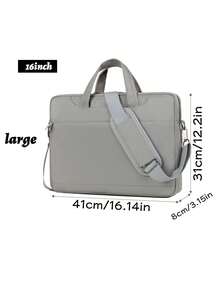 Shock-Proof Design, Unisex Briefcase, 2 Colors Available, 2 Sizes Fit 14-Inch And 16-Inch Laptops, Suitable For Travel And Commute - Laptop Bag - View 15