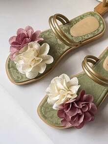 2026 New Dual-Color Patchwork Bubble Crepe Handmade Rolled Flower High Heel Shoe Flower Suitable For Corsage Shoe Flower Handmade DIY 3D Floral Decoration Accessories - Red and Black - View 4