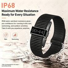 Pulsera inteligente de moda LIGE, diseño sin pantalla, resistente al agua, múltiples modos de ejercicio, registros de seguimiento de ejercicio, monitoreo del sueño - Ver 4