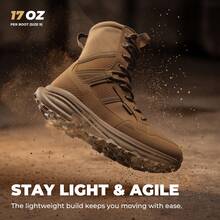 Men Military & Tactical Boots - Camel - View 9