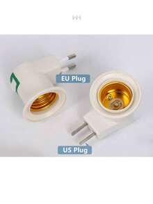10-Piece 110V Plug Adapter With Socket And Switch - Star - View 2