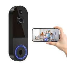 Kamera Bel Pintu Nirkabel 1080P, Bel Pintu Pintar, Penglihatan Malam, Sensor PIR, Deteksi Gerakan, Alarm Waktu Nyata, Audio Dua Arah, Pemasangan Mudah - View 11