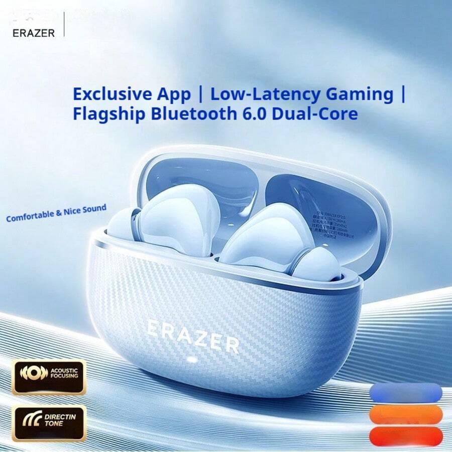 Lenovo EP215 True Wireless Earbuds Bluetooth 5.4 In Ear Touch Control Call Noise Reduction Low Latency Gaming Earphones For Daily Sports Gaming Android IOS - View 1