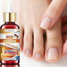 Cairan Perawatan Kuku Racun Lebah, Esensi Bergizi untuk Kuku Tangan dan Kaki, Memperbaiki Permukaan Kuku yang Kering dan Kasar, Memperkuat Kualitas Kuku untuk Perawatan Harian, 30ml - 30 ml - View 8