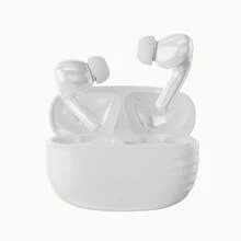 TWS True Wireless Earbuds, Bluetooth Earphones, Sweat-Proof White Design, Built-In Microphone For Clear Calls, Comfortable Earphones, Compatible With IOS And Android Devices, Suitable For Fitness, Running And Daily Use - Multicolor - View 8