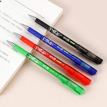 3pcs/4pcs Erasable Neutral Pens (Black/Red/Blue/Green 4 Colors Ink Refills Optional), 0.5mm Tip - Thermal Magic Erasable Ballpoint Pens, Convenient For Correcting And Modifying Student Creative Learning Stationery, Suitable For Note-Taking, Pricing, Highlighting, Learning Rewards, School Supplies, Drawing Tools Magic Pens, Perfect For Back To School, Christmas, Holiday Gifts - Multiple Styles - View 10