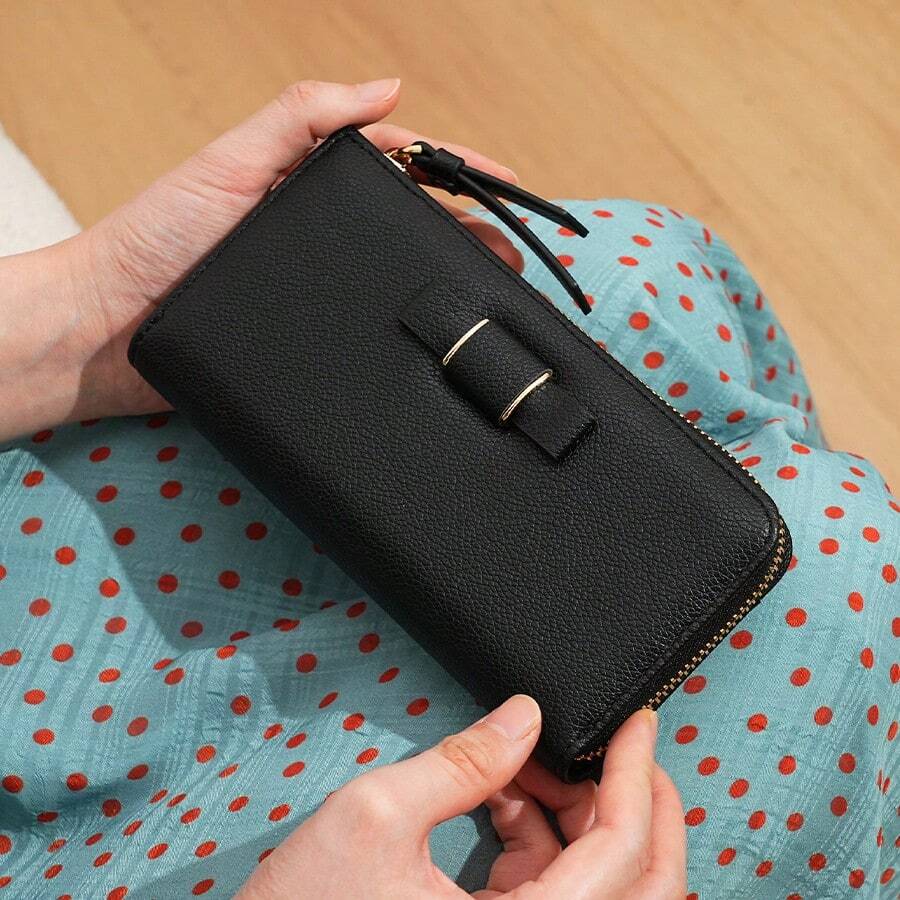Long Zipper Women's Wallet Large Capacity - Multicolor - View 1